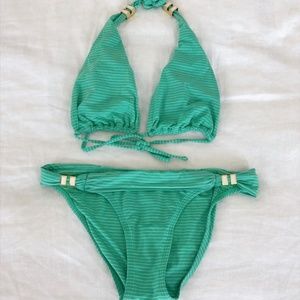 Vix Green Bikini Set